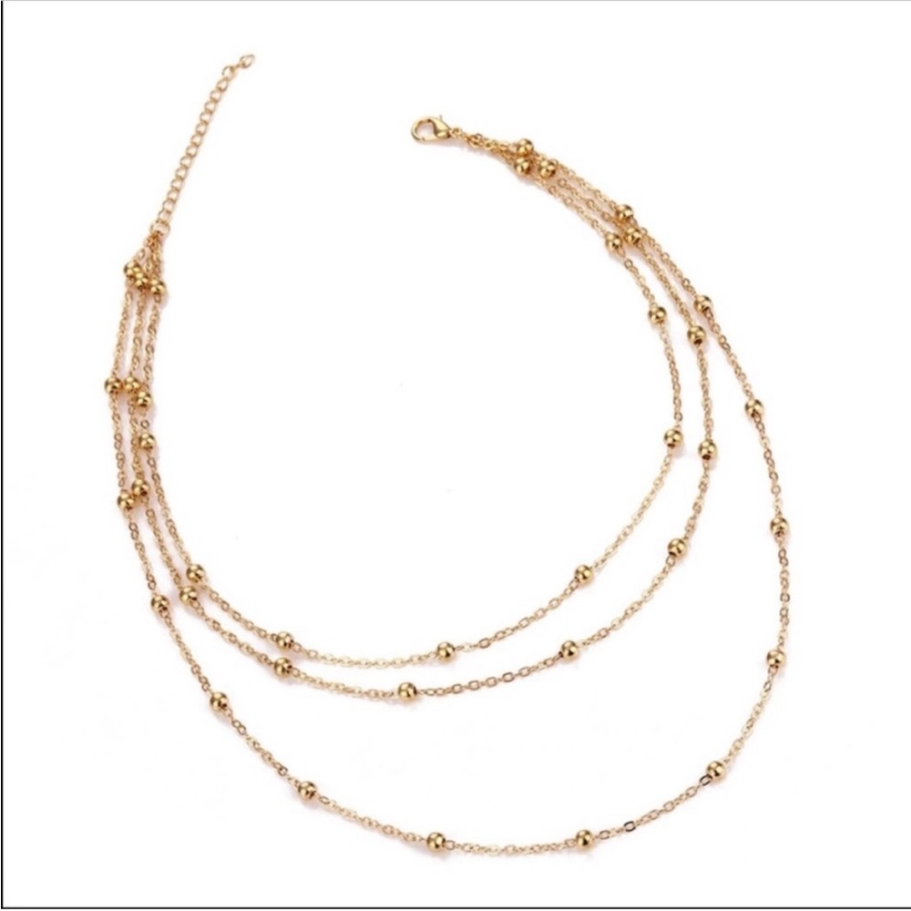 Gold necklace - Picture 2 of 2
